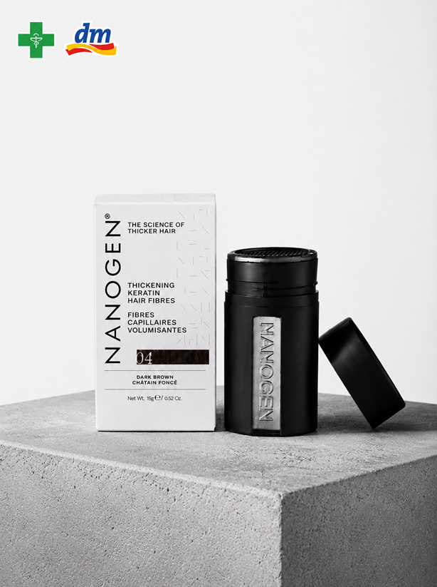 NANOGEN keratinska vlakna 15g / 30g