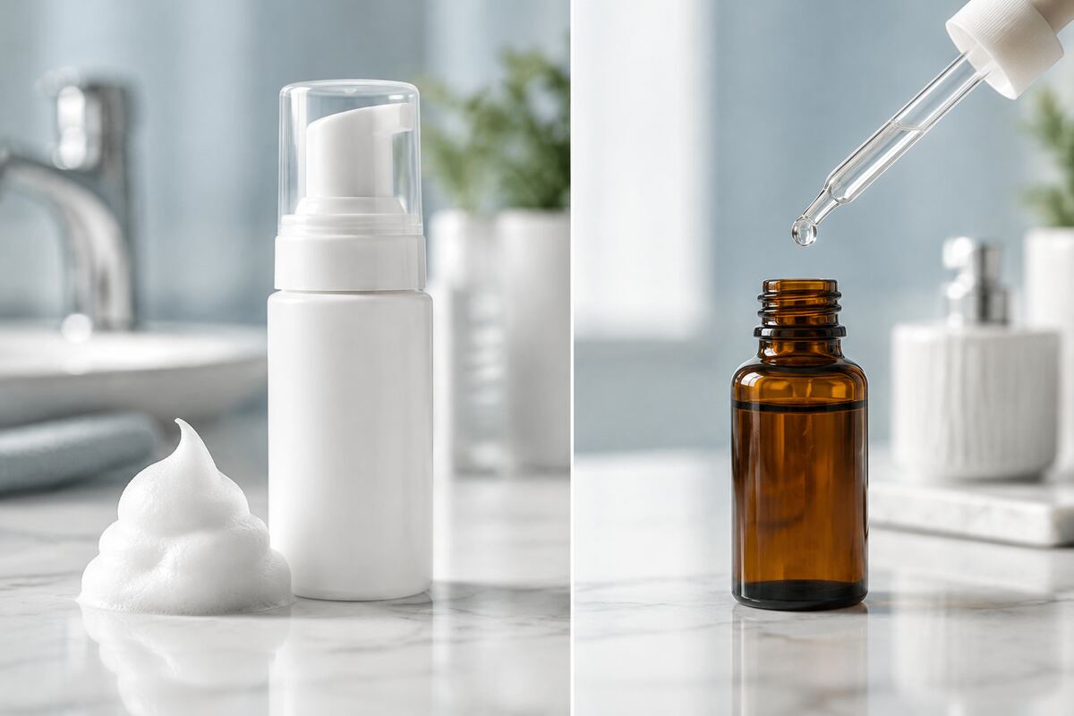 Usporedba minoxidil pjene i tekuće otopine